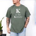 Comfort Colors K Is Kamala Shirt Democrat President Harris Kamala Fan Shirt Harris Shirt Election 2024 T-Shirts, Hoodie, Sweatshirt - T-Shirt, Sweatshirt, Hoodie