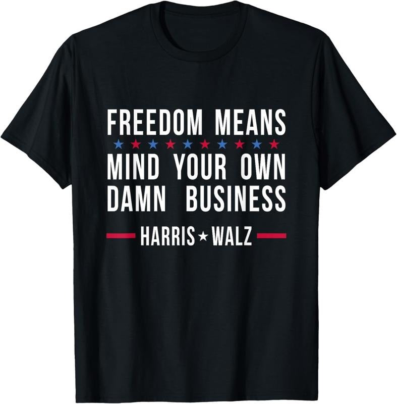 Comfort Colors Kamala Harris Tim Walz Mind Your Own Damn Business T-Shirts, Hoodie, Sweatshirt - T-Shirt, Sweatshirt, Hoodie