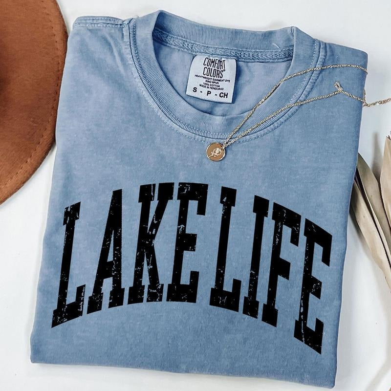 Comfort Colors Lake Life Lake Shirt Travel Lover Adventurer Vacation & Camper Camper T-Shirts, Hoodie, Sweatshirt - T-Shirt, Sweatshirt, Hoodie