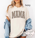 Comfort Colors Leopard Mama Shirt Cheetah Mama Varsity Mama Cute Mom Life Top New Mom Mama T-Shirts, Hoodie, Sweatshirt - T-Shirt, Sweatshirt, Hoodie