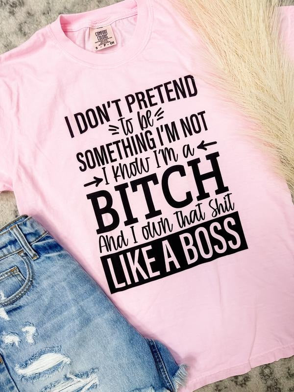 Comfort Colors Like Boss T-Shirts, Hoodie, Sweatshirt - T-Shirt, Sweatshirt, Hoodie