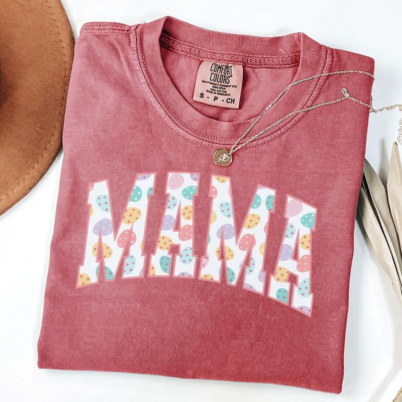 Comfort Colors Mama Easter Shirt Easter Mama Shirt Easter Bunny Cute Mama Mom Giftstyle{N002}2 T-Shirts, Hoodie, Sweatshirt - T-Shirt, Sweatshirt, Hoodie