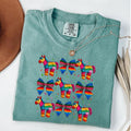 Comfort Colors Mexican Coquette Shirt Cinco De Mayo Pinata Coquette Colorful Mexican Pinata Bow Shirt T-Shirts, Hoodie, Sweatshirt - T-Shirt, Sweatshirt, Hoodie