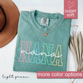 Comfort Colors Nana Shirt Nana Nana Grandma Grandmother Shirt Grandma Mimi Gigi T-Shirts, Hoodie, Sweatshirt - T-Shirt, Sweatshirt, Hoodie