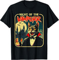 Comfort Colors Night Vampurr Funny Cat Halloween T-Shirts, Hoodie, Sweatshirt - T-Shirt, Sweatshirt, Hoodie