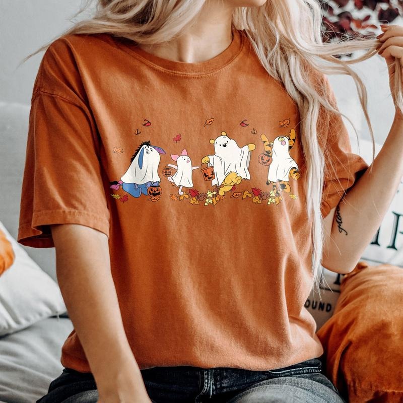 Comfort Colors Po.Oh Ghost Halloween Shirt Spooky Season Shirt Cute Fall Shirt Halloween Shirt T-Shirts, Hoodie, Sweatshirt - T-Shirt, Sweatshirt, Hoodie