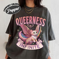 Comfort Colors Queerness Is Infinite Lgbt Pride Month My Pride Month Era Gay Lesbian Pride Friend T-Shirts, Hoodie, Sweatshirt - T-Shirt, Sweatshirt, Hoodie
