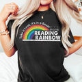 Comfort Colors Reading Rainbow Shirt Retro Librarian Shirt Teacher Appreciation Shirt Retro Comfort Rainbow School Book Lover Woman T-Shirts, Hoodie, Sweatshirt - T-Shirt, Sweatshirt, Hoodie