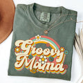 Comfort Colors Retro Groovy Mama Shirt Floral Mama Groovy Party New Mom T-Shirts, Hoodie, Sweatshirt - T-Shirt, Sweatshirt, Hoodie