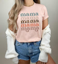Comfort Colors Retro Mama Shirt Leopard Mama Shirt Motherhood Shirt Cute Mom Shirt Mama Mom Life Shirt T-Shirts, Hoodie, Sweatshirt - T-Shirt, Sweatshirt, Hoodie