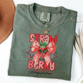 Comfort Colors Retro Strawberry Festival Shirt Cute Strawberry Bow Shirt Summer Vibese T-Shirts, Hoodie, Sweatshirt - T-Shirt, Sweatshirt, Hoodie