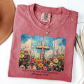 Comfort Colors She Is Clothed Strength Shirt Wildflower Christian Bible Verse Shirt Christian Boho Mom T-Shirts, Hoodie, Sweatshirt - T-Shirt, Sweatshirt, Hoodie
