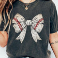 Comfort Colors Shirt Coquette Baseball Softball Bow Shirt Cute Baseball Mama Shirt Baseball Mom Baseball Lover Shirt Baseball Season Baseball Coquette Bow Her Top Casual T-Shirts, Hoodie, Sweatshirt - T-Shirt, Sweatshirt, Hoodie