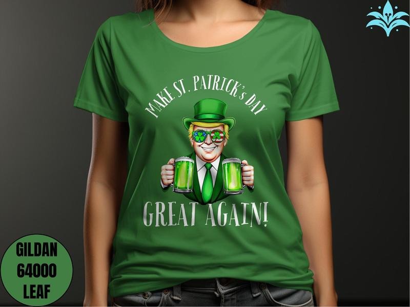 Comfort Colors St Patricks Day St Patricks Trump Shirt Shamrock Shirt Irish Day Trump St Patricks T-Shirts, Hoodie, Sweatshirt - T-Shirt, Sweatshirt, Hoodie