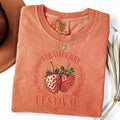 Comfort Colors Strawberry Festival 1968 Shirt Berry Good Times Strawberry Lovers Shirt Retro Strawberry T-Shirts, Hoodie, Sweatshirt - T-Shirt, Sweatshirt, Hoodie