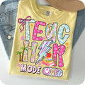 Comfort Colors Teacher Off Duty Teacher Mode Off Shirt Last Day School Teacher Summer Shirt Peace Out School T-Shirts, Hoodie, Sweatshirt - T-Shirt, Sweatshirt, Hoodie