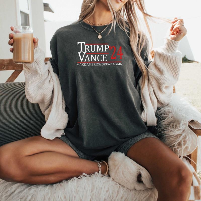 Comfort Colors Trump Vance 24 Shirt Trump 2024 Vance 2024 Shirt Make America Great MAGA Republican America First T-Shirts, Hoodie, Sweatshirt - T-Shirt, Sweatshirt, Hoodie
