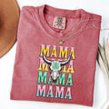 Comfort Colors Western Mama Howdy Cowhide Shirt Cow Skull Western Mom T-Shirts, Hoodie, Sweatshirt - T-Shirt, Sweatshirt, Hoodie