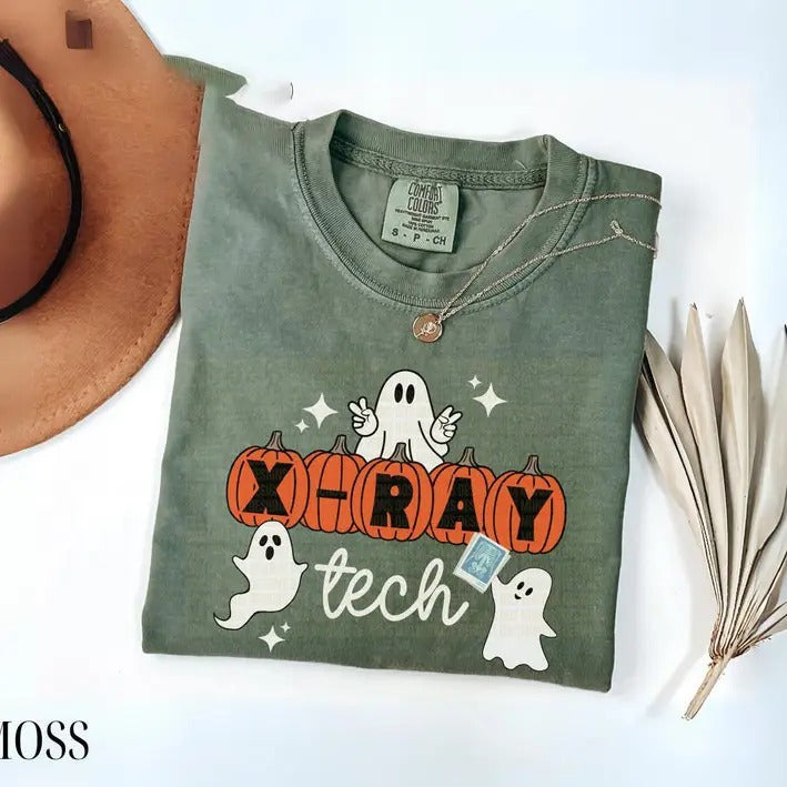 Comfort Colors X Ray Tech Halloween Shirt Halloween X Ray Technician Shirt X Ray Squad Shirt Xray Tech Menswear Top T-Shirts, Hoodie, Sweatshirt - T-Shirt, Sweatshirt, Hoodie