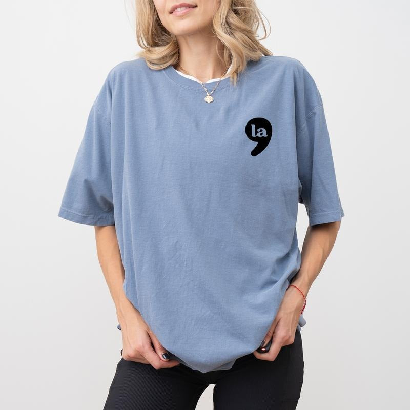 Comma La Comfort Colors Shirt Comma La People Power Unhinged Shirt Feminist Shirt Right Support Comfy Womenswear Cotton Fabric Relaxed Fit T-Shirts, Hoodie, Sweatshirt - T-Shirt, Sweatshirt, Hoodie