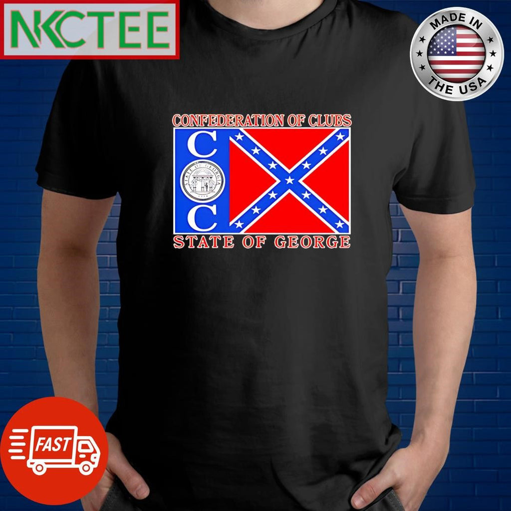 Confederation Of Clubs State Of George shirt Unisex T-shirt, Sweatshirt, Hoodie, Long Sleeve Tee - T-Shirt, Sweatshirt, Hoodie