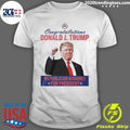Congratulations Donald J Trump Republican Nominee For President 2026 Tee Shirt Unisex T-shirt, Sweatshirt, Hoodie, Long Sleeve Tee - T-Shirt, Sweatshirt, Hoodie