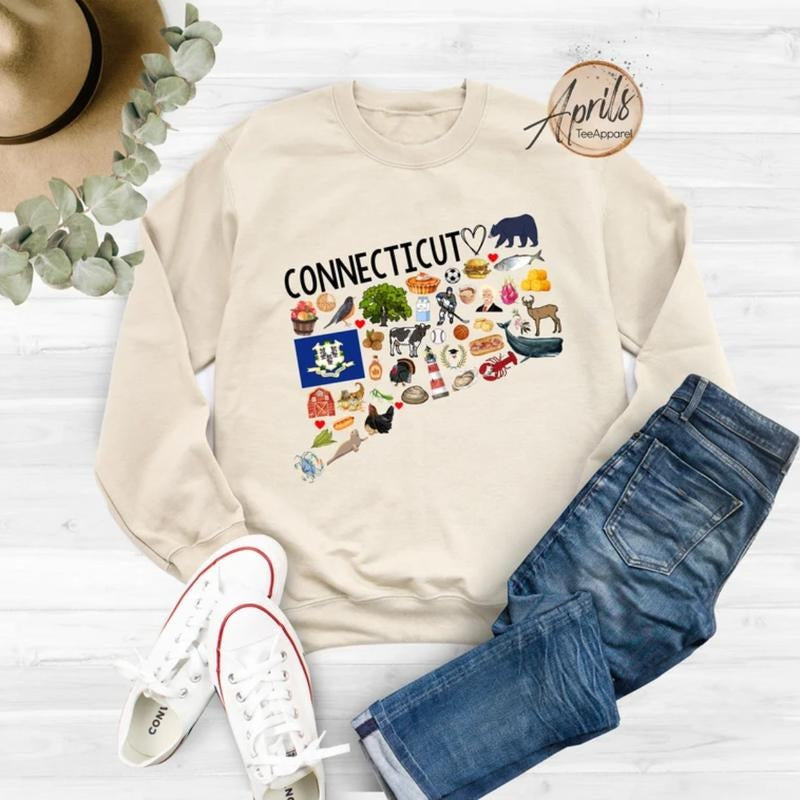 Connecticut Connecticut State Shirt Classic T-Shirts, Hoodie, Sweatshirt - T-Shirt, Sweatshirt, Hoodie
