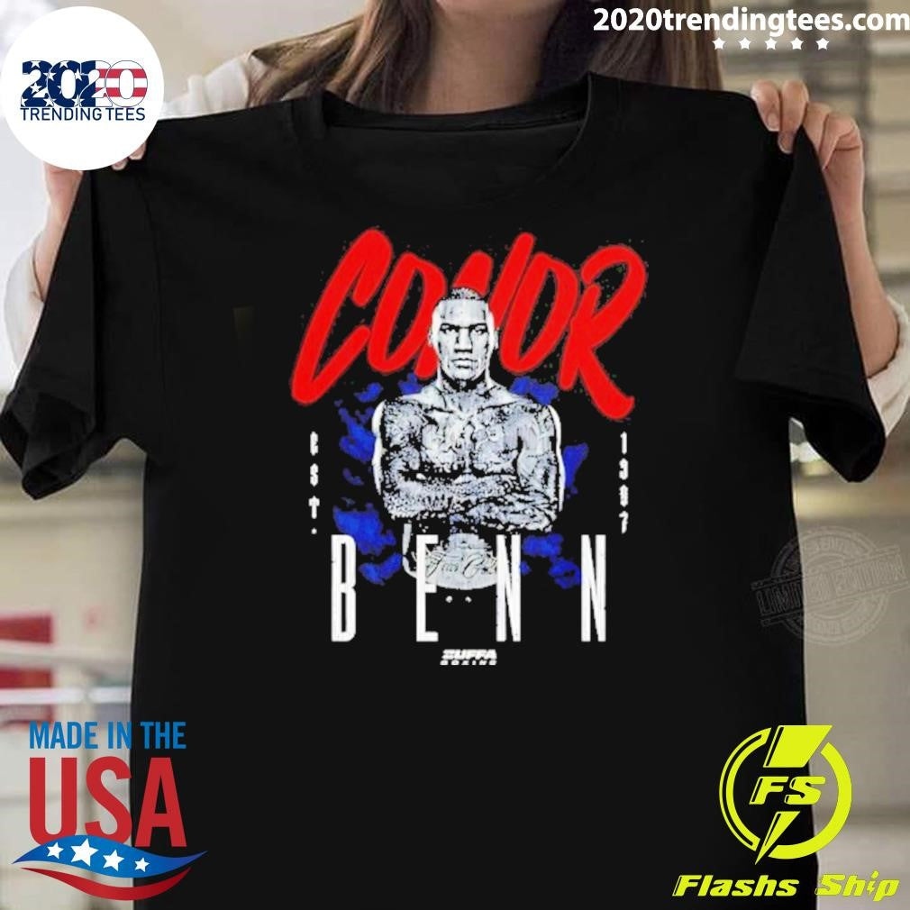 Conor Benn Zuffa Boxing Fighter Pose Shirt Unisex T-shirt, Sweatshirt, Hoodie, Long Sleeve Tee - T-Shirt, Sweatshirt, Hoodie