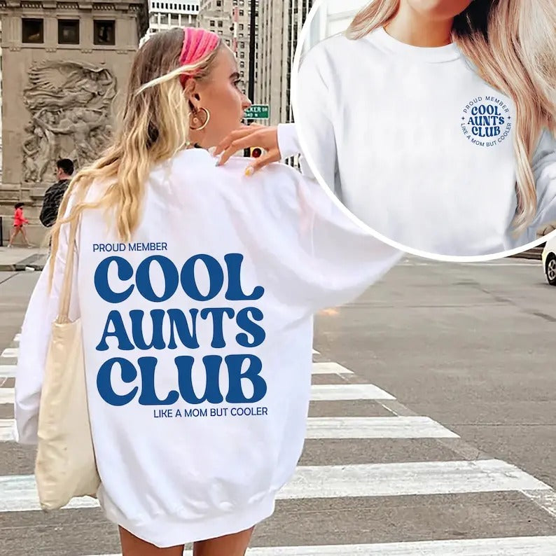 Cool Aunts Club Aunts Auntie Shirt Aunts Sister T-Shirts, Hoodie, Sweatshirt - T-Shirt, Sweatshirt, Hoodie