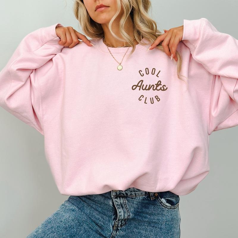 Cool Aunts Club Favorite Aunt Tops Funny Aunt Niece Cool Auntie New Aunt Cotton Fabric Casual Womenswear T-Shirts, Hoodie, Sweatshirt - T-Shirt, Sweatshirt, Hoodie