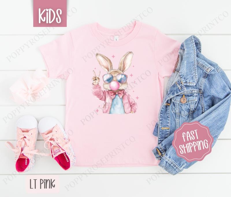 Cool Bunny Shirt Easter Children'S Cute Gildan T-Shirts, Hoodie, Sweatshirt - T-Shirt, Sweatshirt, Hoodie