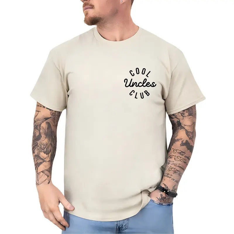 Cool Uncles Club Shirt Cool Uncle Funny Uncle Be Tops New Uncle Pregnancy Announcement Classic Cotton Fabric Menswear T-Shirts, Hoodie, Sweatshirt - T-Shirt, Sweatshirt, Hoodie