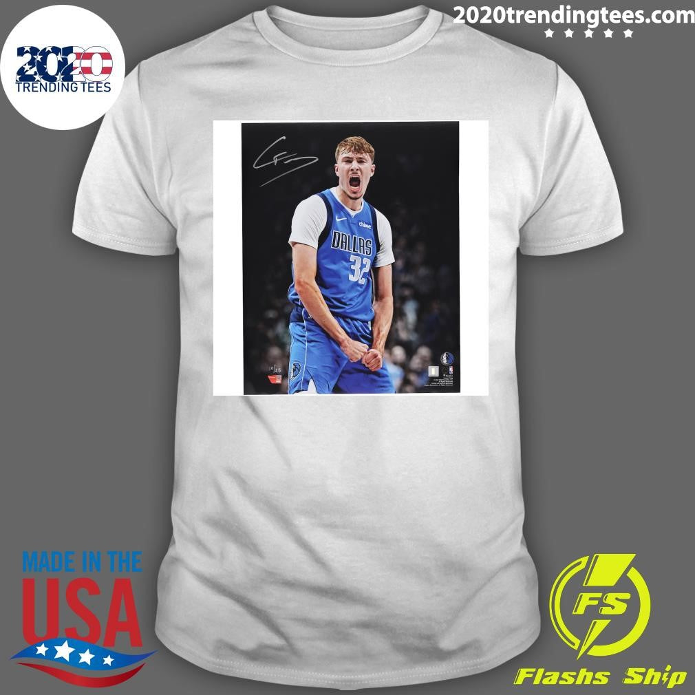 Cooper Flagg Dallas Mavericks Autographed Signature Shirt Unisex T-shirt, Sweatshirt, Hoodie, Long Sleeve Tee - T-Shirt, Sweatshirt, Hoodie