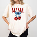 Coquette American Mama Comfort Colors Shirt Proud Mom Cherry Mama 4th July Mom Mom T-Shirts, Hoodie, Sweatshirt - T-Shirt, Sweatshirt, Hoodie