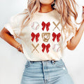 Coquette Baseball Baseball Bow Shirt Baseball Mom Baseball Season Game Day Shirt Baseball Lover Top Womenswear T-Shirts, Hoodie, Sweatshirt - T-Shirt, Sweatshirt, Hoodie