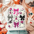 Coquette Bow Halloween Halloween Pumpkin Cute Ghost Spooky Season Social Club Shirt Halloween Mama Shirt Girly Coquette Bow Shirt T-Shirts, Hoodie, Sweatshirt - T-Shirt, Sweatshirt, Hoodie