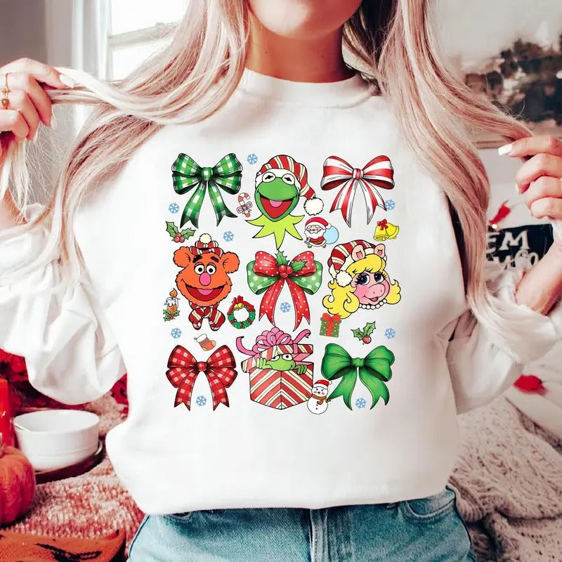 Coquette Bow Muppet Carol Muppet Carol Shirt Kermit Frog Shirt Kermit Gonzo T-Shirts, Hoodie, Sweatshirt - T-Shirt, Sweatshirt, Hoodie
