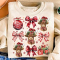 Coquette Highland Cow Western Highland Cow Merry Xmas Coquette T-Shirts, Hoodie, Sweatshirt - T-Shirt, Sweatshirt, Hoodie