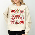 Coquette Vintage Retro Season Long Sleeves Santa Outfits T-Shirts, Hoodie, Sweatshirt - T-Shirt, Sweatshirt, Hoodie