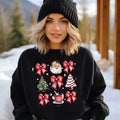 Coquette Coquette Bow Tree Retro Holidays Santa Hot Cocoa Candy Cane Xmas Tree Cake Girly Xmas Shirts Retro Clothes Season T-Shirts, Hoodie, Sweatshirt - T-Shirt, Sweatshirt, Hoodie