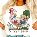 Coquette Farm Life Chicken Mama Shirt Mama Bow Shirt Country Mom Rooster Lover Shirt Spring Eggs T-Shirts, Hoodie, Sweatshirt - T-Shirt, Sweatshirt, Hoodie