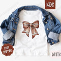Coquette Football Bow Shirt Football Children'S Cute Gildan T-Shirts, Hoodie, Sweatshirt - T-Shirt, Sweatshirt, Hoodie