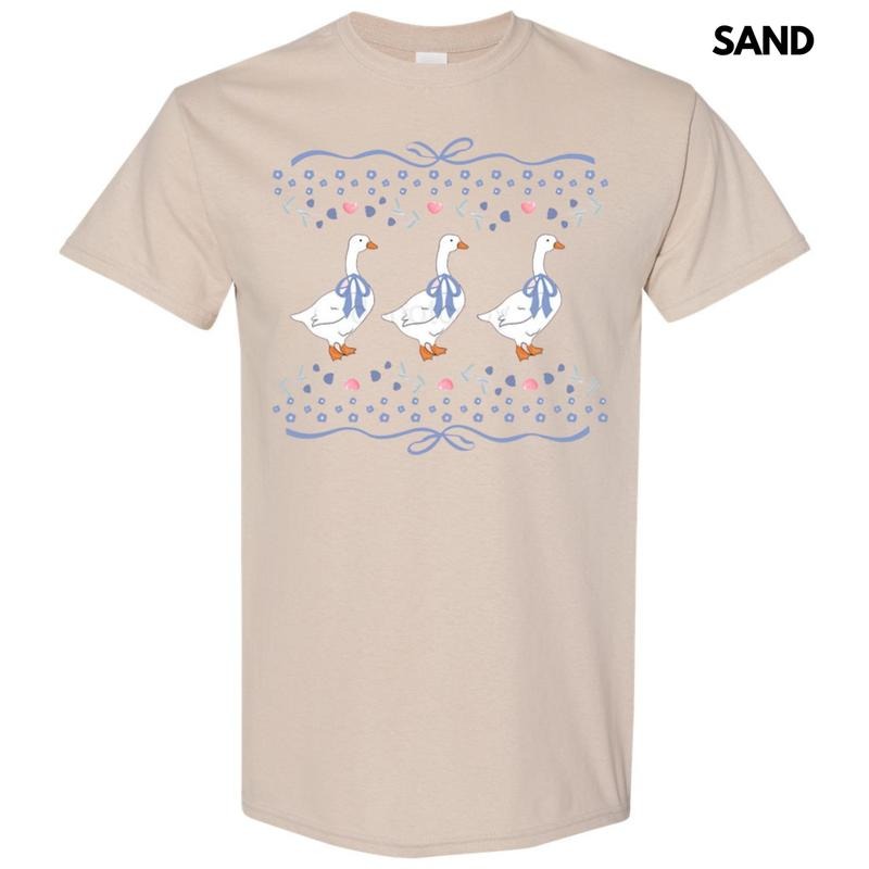 Coquette Geese Gildan Short Sleeve T-Shirts, Hoodie, Sweatshirt - T-Shirt, Sweatshirt, Hoodie
