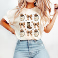 Coquette Halloween Western Halloween Cowboy Ghost Spooky Season Social Club Retro Halloween Girly Coquette Bow T-Shirts, Hoodie, Sweatshirt - T-Shirt, Sweatshirt, Hoodie