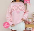 Coquette Mama Cute Mom Floral Bow Her T-Shirts, Hoodie, Sweatshirt - T-Shirt, Sweatshirt, Hoodie