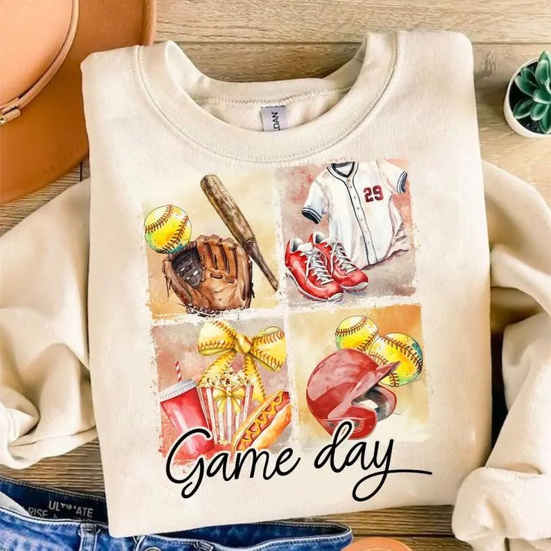 Coquette Softball Game Day Softball Coquette Bow Softball Mama Softball Mom T-Shirts, Hoodie, Sweatshirt - T-Shirt, Sweatshirt, Hoodie