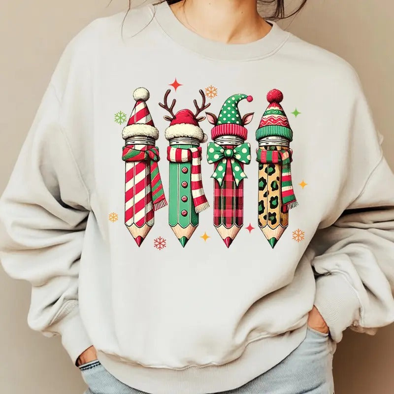 Coquette Teacher Shirt Pencil Coquette Shirt Merry Teacher Teacher Appreciation Teacher Life T-Shirts, Hoodie, Sweatshirt - T-Shirt, Sweatshirt, Hoodie