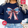Coquette USA Bow USA America Bow Flag July 4th T-Shirts, Hoodie, Sweatshirt - T-Shirt, Sweatshirt, Hoodie