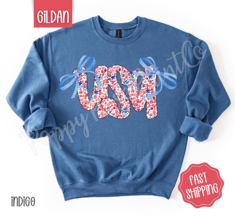 Coquette USA Cute American Girly Fourth July T-Shirts, Hoodie, Sweatshirt - T-Shirt, Sweatshirt, Hoodie