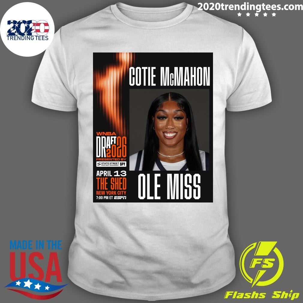 Cotie McMahon is officially invited to the 2026 #WNBADraft presented by State Street Investment Management SPY Shirt - T-Shirt, Sweatshirt, Hoodie